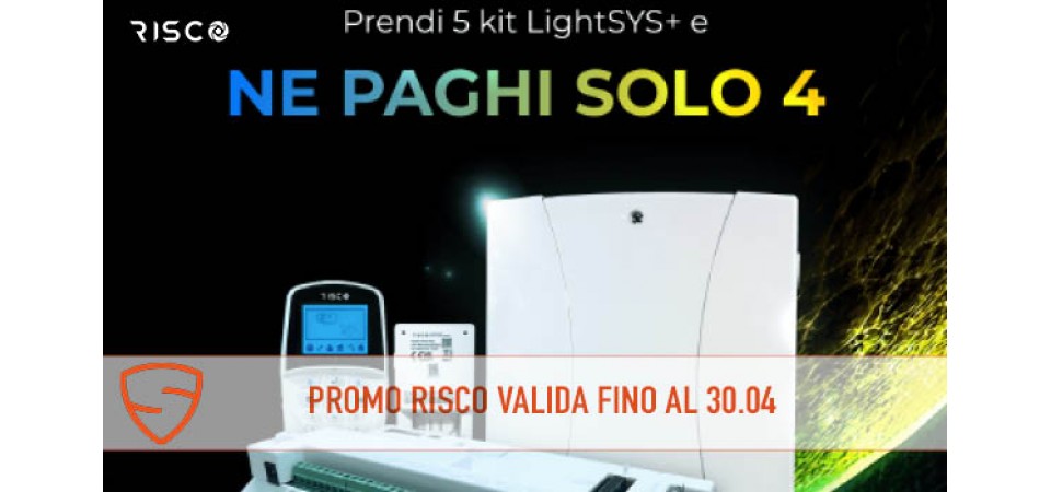 _RISCO: Promozione Aprile